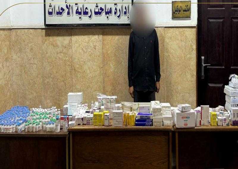 ”الداخلية” تضبط أدوية مهربة جمركيًا داخل مخزن بـ”الوايلي”