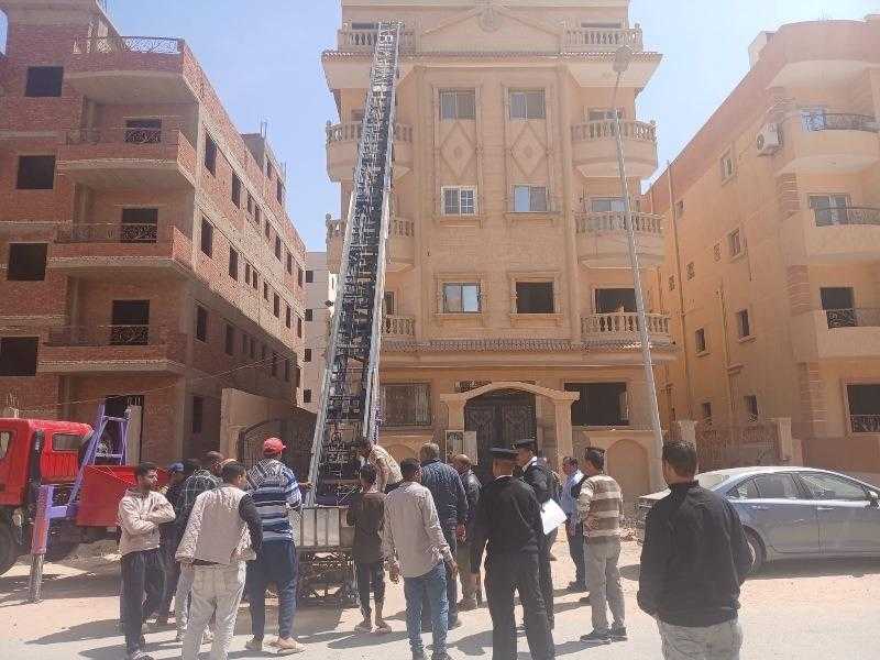 جهاز مدينة 6 أكتوبر يزيل 16 مخالفة بناء في مهدها بالتعاون مع الشرطة
