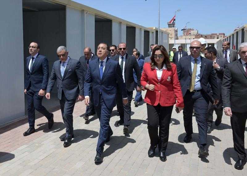 رئيس الوزراء يتفقد أعمال إنشاء السوق الحضرية المُجمعة بحى أول الإسماعيلية