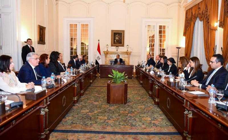 وزير الخارجية يلتقي بغرفة التجارة الأمريكية بالقاهرة