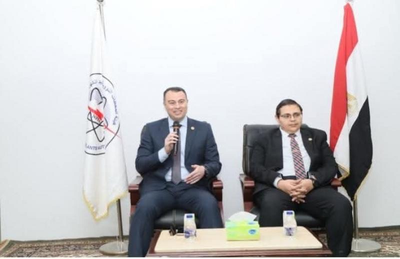 رئيس المحطات النووية الجديد يلتقي بالعاملين في موقع محطة الضبعة