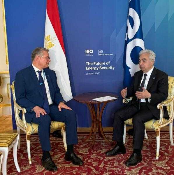 وزير البترول يبحث تعزيز التعاون مع وكالة الطاقة الدولية