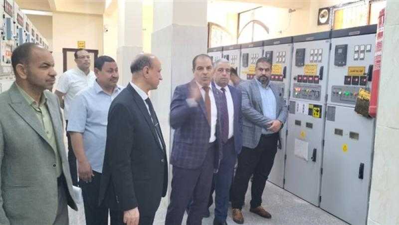 رئيس كهرباء مصر الوسطى يفتتح أكبر موزع بقدرة 50 ميجا وات بالفيوم