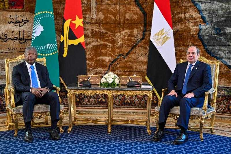 مصر وأنجولا يتفقان على تكثيف الجهود المشتركة لتعزيز الاستثمار والتجارة