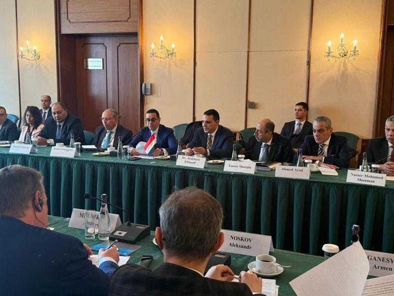 انعقاد الدورة 15 للجنة المصرية الروسية المشتركة للتعاون التجاري والاقتصادي بموسكو| التفاصيل