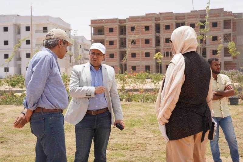 رئيس جهاز سوهاج الجديدة يتفقد وحدات ”سكن لكل المصريين” وأعمال التطوير