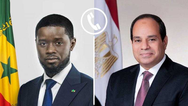 رئيسا مصر والسنغال يؤكدان حرصهما على تعزيز العلاقات الاقتصادية والتجارية