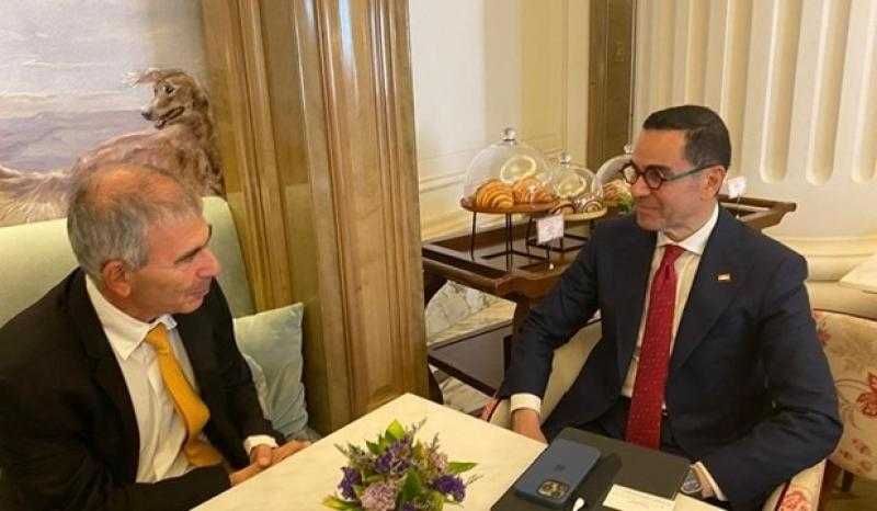 وزير الاستثمار يلتقي رئيس مجموعة شلهوب لاستعراض فرص ومقومات الاستثمار بمصر