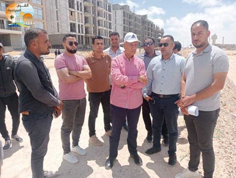 ”الإسكان” تتابع المشروعات الجاري تنفيذها بـ”مارينا 8”