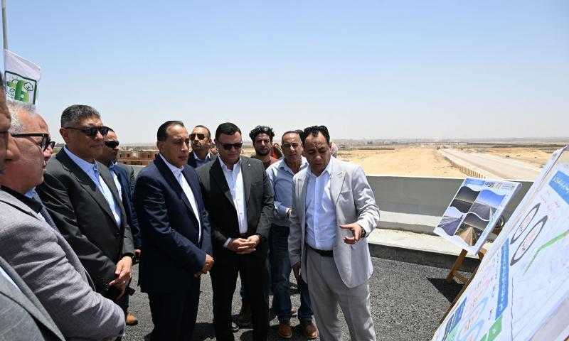 رئيس الوزراء يُتابع مشروعات الطرق والمرافق بمنطقة ”الحزام الأخضر” في 6 أكتوبر