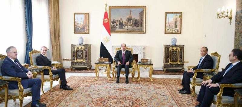 الرئيس السيسي يستقبل مدير عام الوكالة الدولية للطاقة الذرية