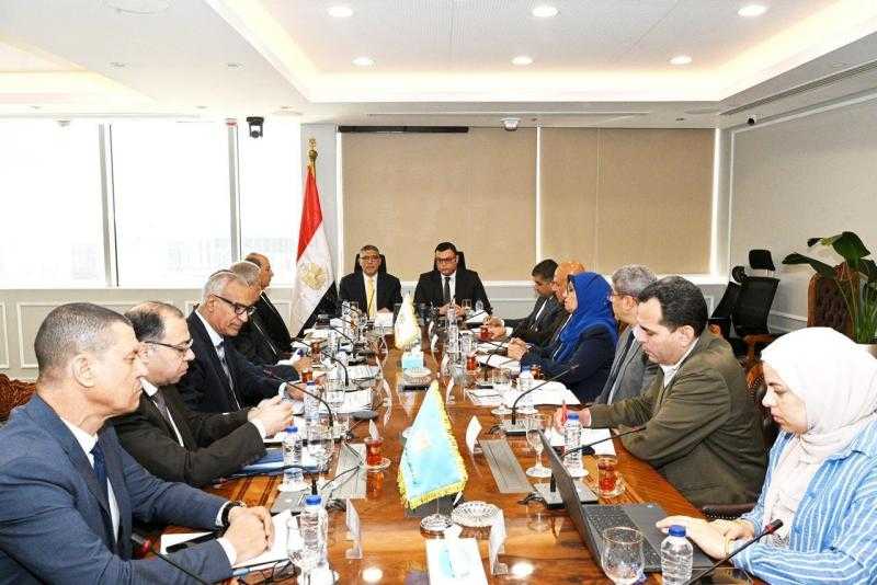 وزير الإسكان يبحث مع محافظ الجيزة مشروعات مياه الشرب والصرف الصحي والطرق