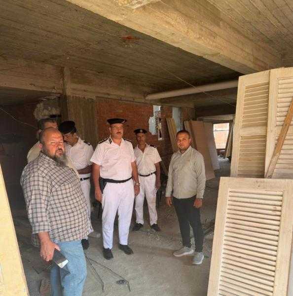تنفيذ حملات لإزالة مخالفات البناء بمدينتي 6 أكتوبر وبدر