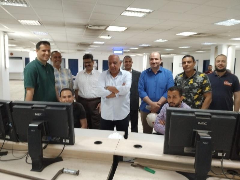 وزير الكهرباء يتفقد محطة توليد كهرباء أبو قير الجديدة بالاسكندرية ثالث أيام العيد