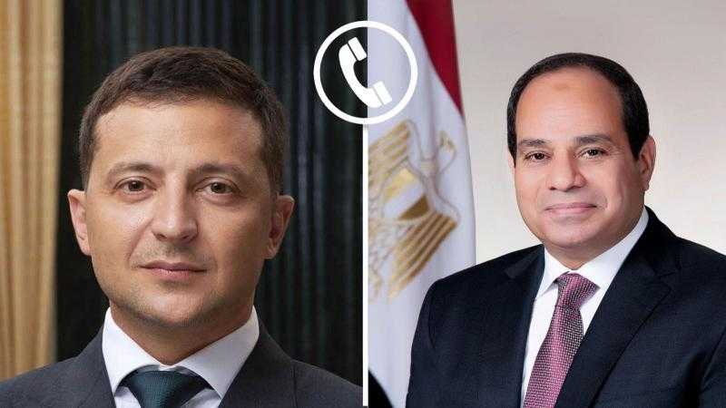 رئيسا مصر وأوكرانيا يبحثان تعزيز التعاون الاقتصادي والاستثماري