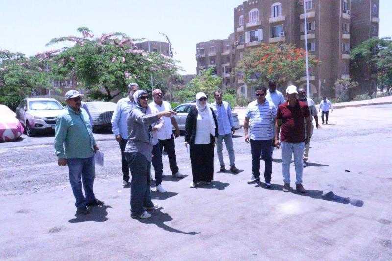 استكمال تطوير ورفع كفاءة محور الريفيرا الرابط بين عدة محاور بتوسعات مدينة الشيخ زايد