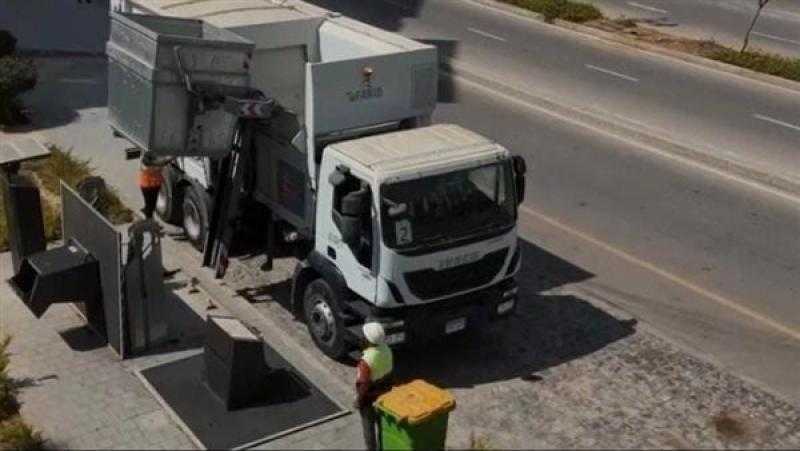 جهاز العاصمة الإدارية الجديدة يُعلن بدء تشغيل منظومة جمع المخلفات الصلبة