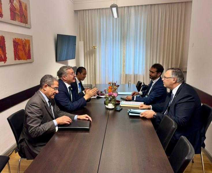 وزير البترول يبحث مع رئيس توتال إنرجيز تعزيز الاستثمارات وفرص الاستكشاف بالبحر المتوسط