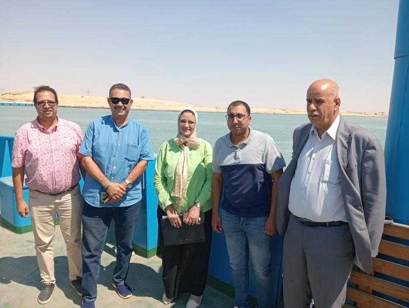 زيارة ميدانية لرئيس المصرية لنقل الكهرباء لمشروع الربط المصري السعودي