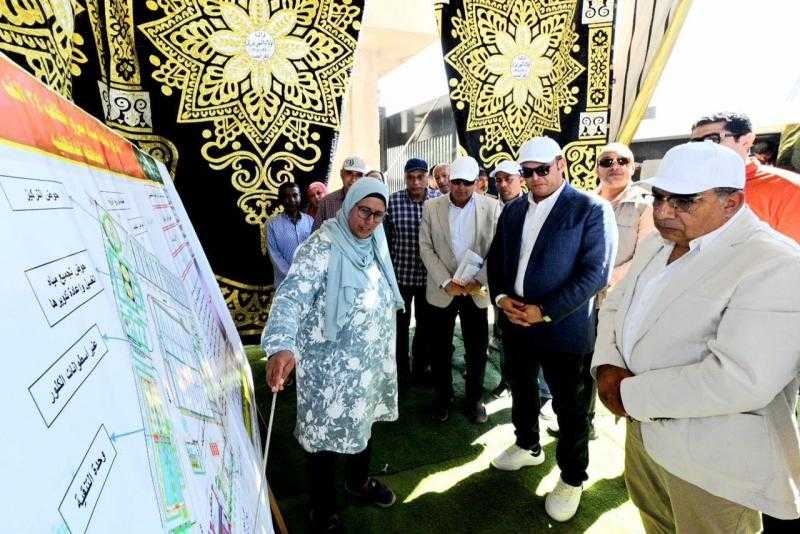 وزير الإسكان ومحافظ الدقهلية يتفقدان محطة مياه شرب نبروه