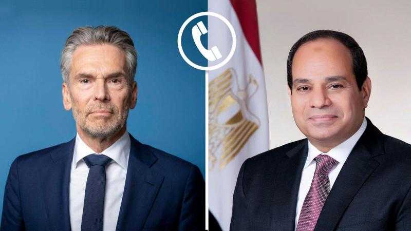 مصر وهولندا يؤكدان على أهمية تعزيز العلاقات بمجالات التجارة والزراعة والطاقة