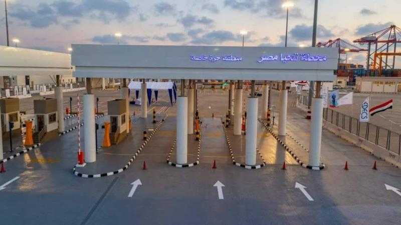 النقل: نظام التسجيل المسبق للشاحنات أبرز مميزات محطة تحيا مصر بميناء الإسكندرية