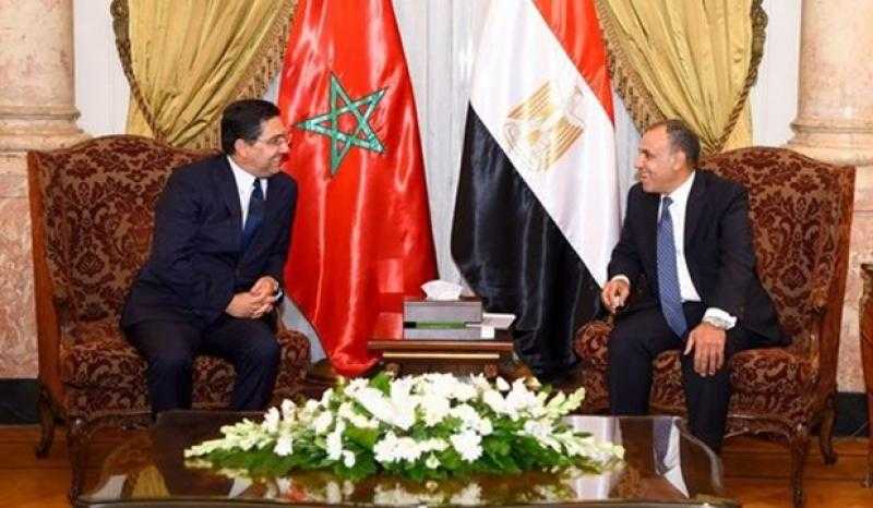 وزيرا خارجية مصر والمغرب يؤكدان على ضرورة تعزيز التعاون الاقتصادي والاستثماري