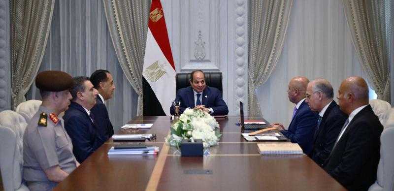 الرئيس السيسي يطلع على مستجدات إنشاء وتحديث وتشغيل المواني