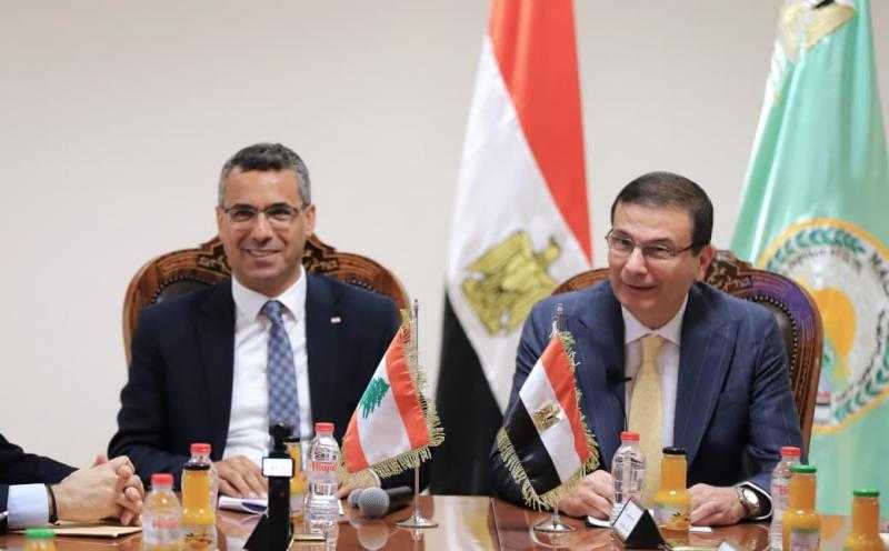 القاهرة تحتضن أعمال الدورة الخامسة للجنة المصرية اللبنانية الزراعية الفنية المشتركة| صور