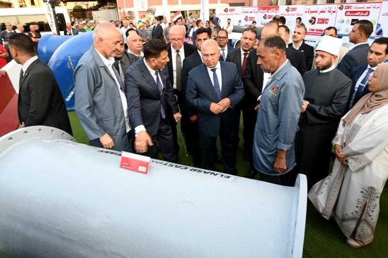 وزير الصناعة: النصر للمسبوكات تحقق 812 مليون جنيه مبيعات منذ إعادة التشغيل| صور