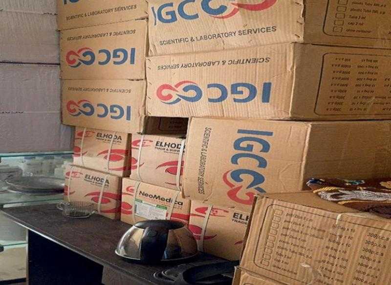 ضبط 3.7 ملايين قطعة مستلزمات وأقراص طبية مجهولين المصدر