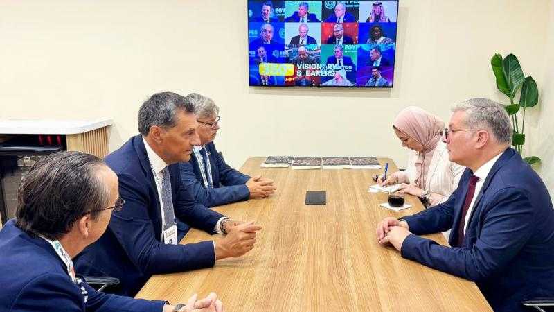 وزير البترول يناقش مع ”انرجين” اليونانية التعاون في إنتاج الغاز الطبيعي