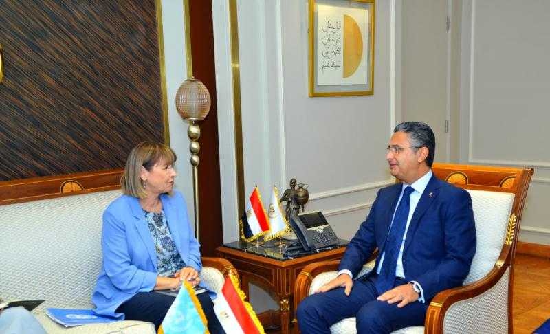 وزير التموين يبحث مع الأمم المتحدة التعاون في إنشاء مركز لوجستي للقمح وتطوير الصوامع
