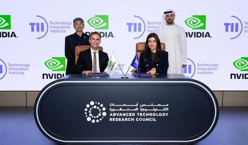 معهد الابتكار التكنولوجي بأبوظبي وإنفيديا يطلقان مختبراً للذكاء الاصطناعي