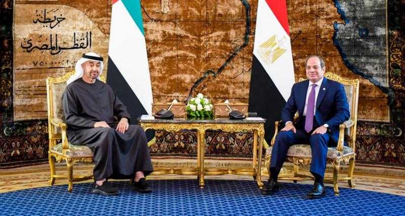 الرئيس السيسي: الدولة تحرص على تذليل كافة العقبات أمام الاستثمارات الإماراتية| صور