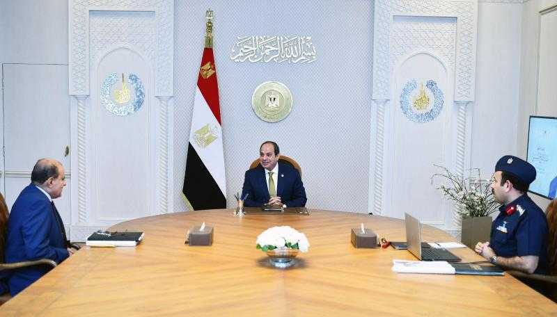 الرئيس السيسي يطلع على مستجدات مشروعات ”مستقبل مصر” وجهود توفير السلع الاستراتيجية