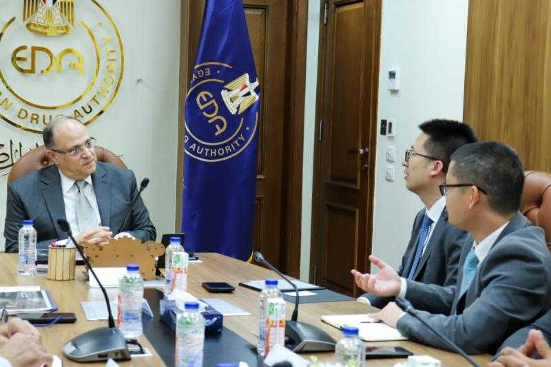 هيئة الدواء تبحث مع ”هواوي” فرص الشراكة الاستراتيجية في مشروعات التحول الرقمي