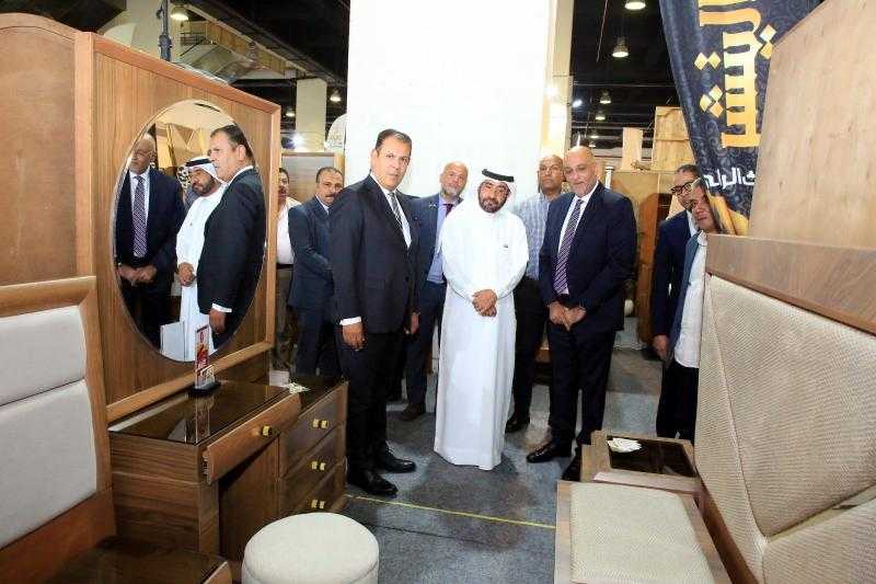 يستمر حتى 17 أكتوبر.. ”رحمي” يفتتح معرض ”صنع في دمياط” للأثاث بالقاهرة