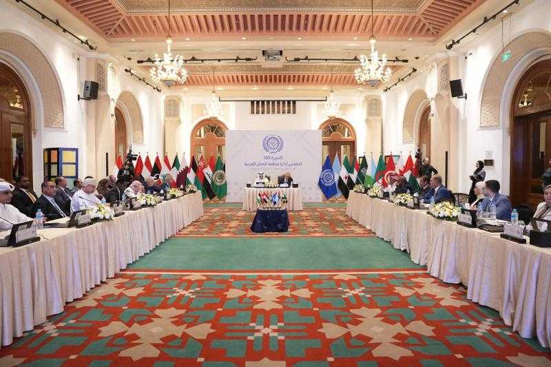 انتخاب مصر بالإجماع رئيسًا لمنظمة العمل العربية