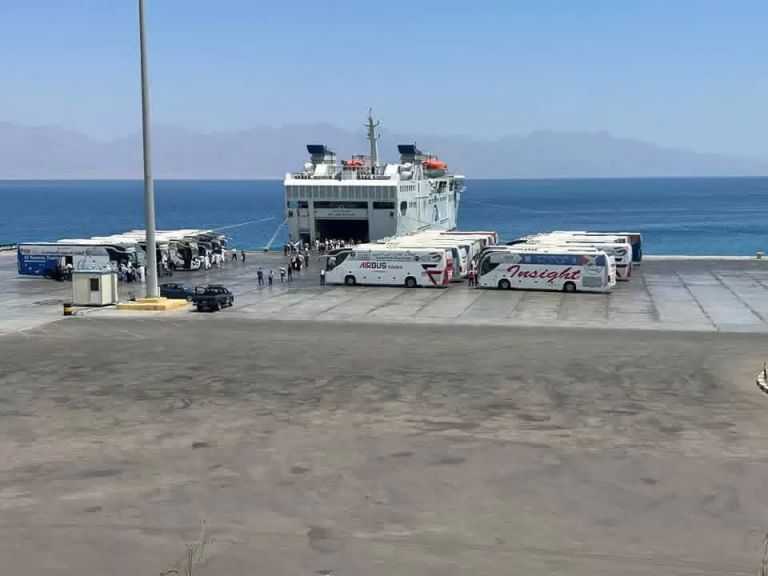 تداول 16 ألف طن بضائع و1017 شاحنة بمواني البحر الأحمر