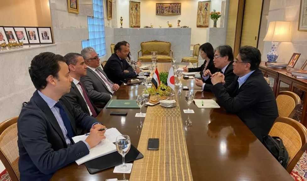 ”جمال الدين” يلتقي عددًا من الشركات اليابانية بمجالات الصناعات الثقيلة والبنية التحتية والأغذية والألياف الصناعية