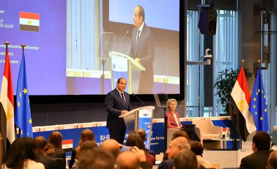 تضم السيارات والطاقة والدواء.. الرئيس السيسي يدعو الاتحاد الأوروبي إلى شراكة استثمارية في عدة قطاعات استراتيجية