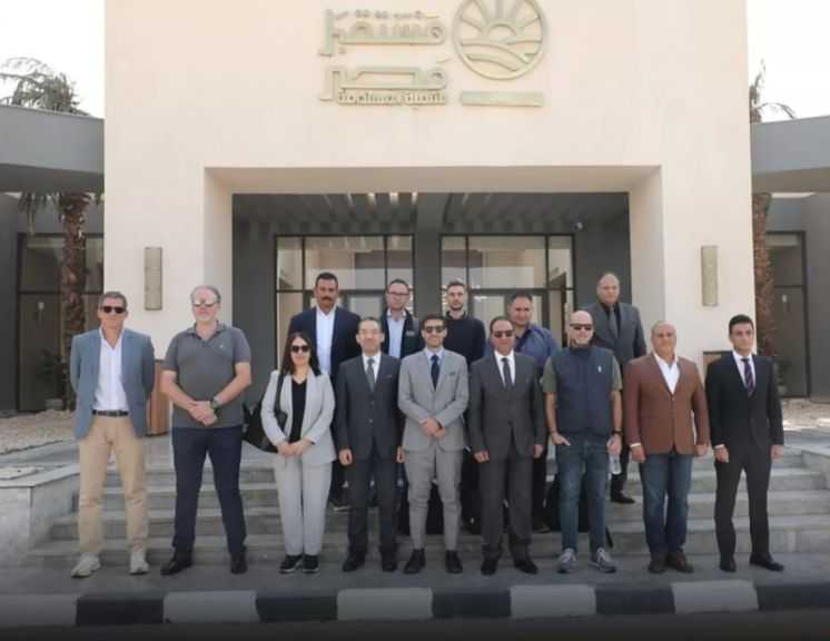 وفد زراعي إيطالي يزور الدلتا الجديدة تمهيدًا لدراسة فرص الاستثمار في إنشاء مشروع زراعي جديد