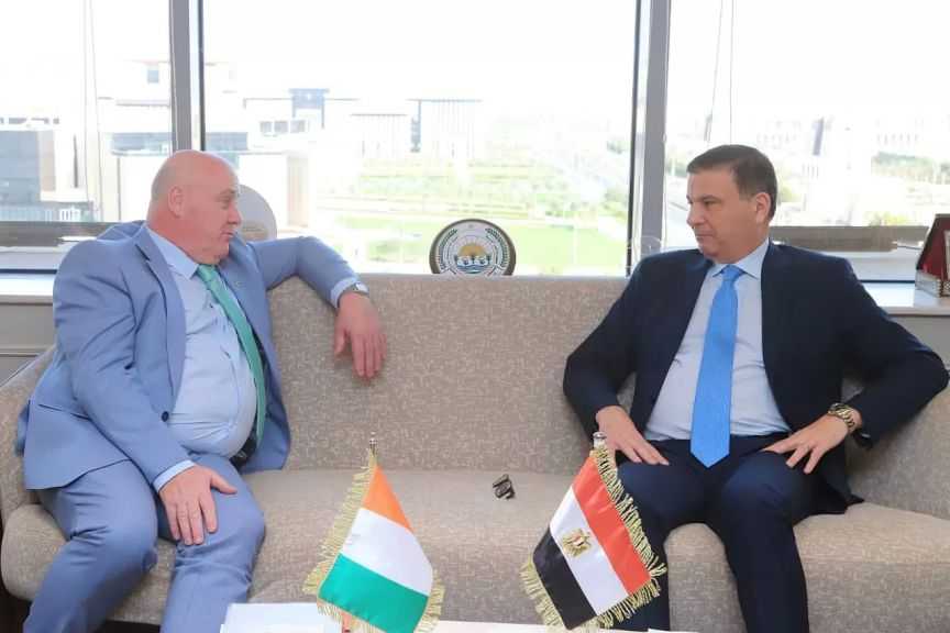 مصر وأيرلندا تبحثان تعزيز التعاون الزراعي وتنمية الثروة الحيوانية