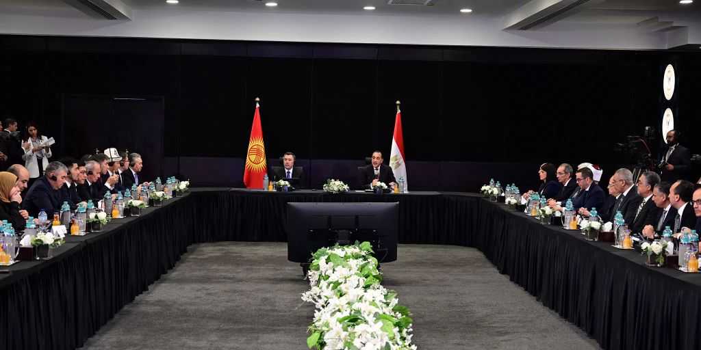 رئيس الوزراء: منتدى الأعمال المصري القيرغيزي فرصة لتعزيز العلاقات بمجالات الاتصالات والزراعة والطاقة والتعدين