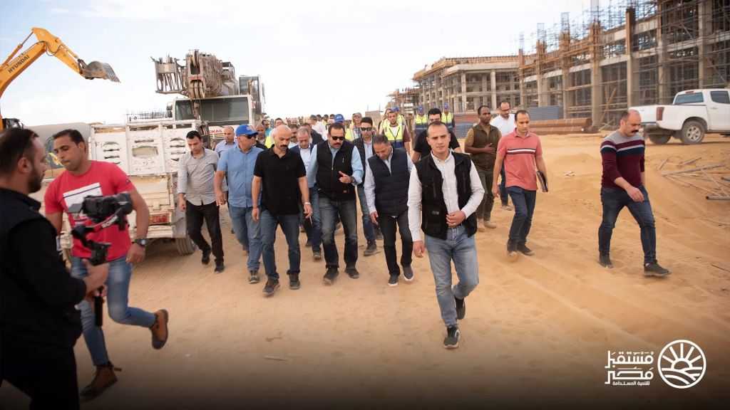 رئيس جهاز مستقبل مصر يتفقد عددًا من مواقع العمل بمشروع الدلتا الجديدة