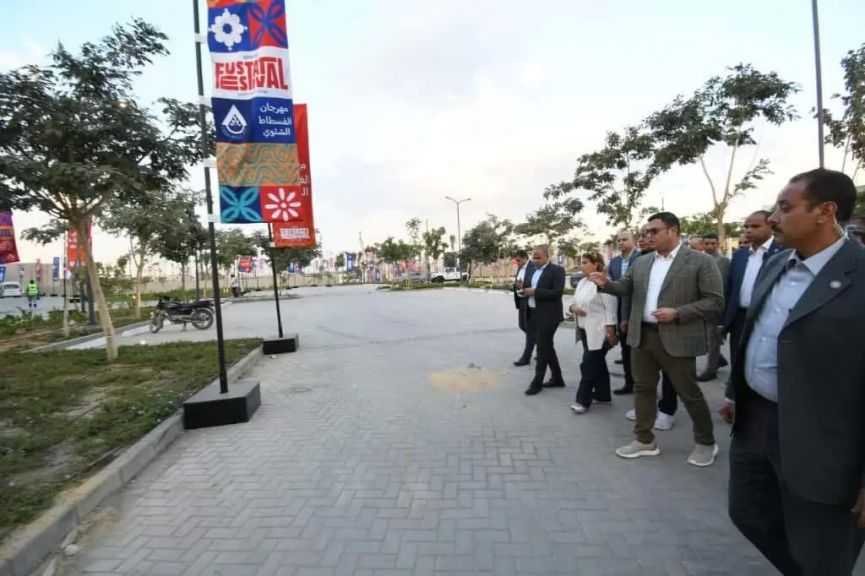 وزير الإسكان يتابع ترتيبات انطلاق مهرجان حديقة تلال الفسطاط الشتوي 2025