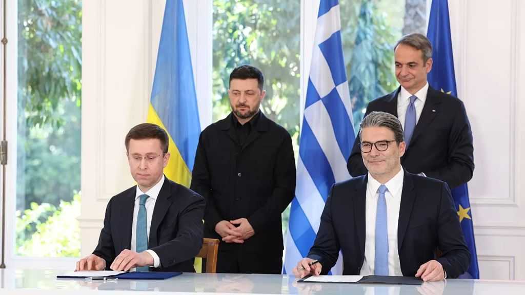 اليونان وأوكرانيا توقعان اتفاقا لتوريد الغاز حتى مارس 2026