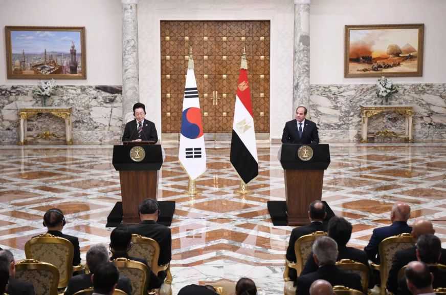 الرئيس السيسي: اتفاق على التعاون مع كوريا بمجالات الذكاء الاصطناعي والبتروكيماويات والسيارات