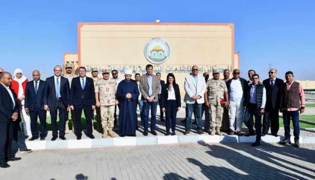 بنك QNB مصر ومركز بحوث الصحراء يوزعان مشروعات تنموية على المزارعين في سهل القاع بجنوب سيناء